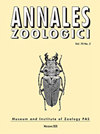 ANNALES ZOOLOGICI杂志封面